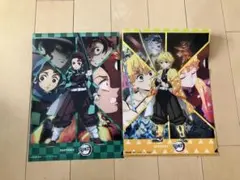 サントリー×鬼滅の刃 ギミッククリアファイル 2枚セット(竈門炭治郎、我妻善逸)