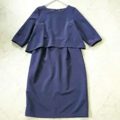 Myu ペプラム ワンピース セレモニー フォーマル M