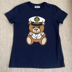 MOSCHINO Tシャツ ネイビー ベア キッズ　モスキーノ　152のサムネイル