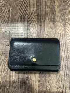 SAFUJI こさいふM アンティークのように育つ「safuji」のやさしい革財布 ～ 霧の