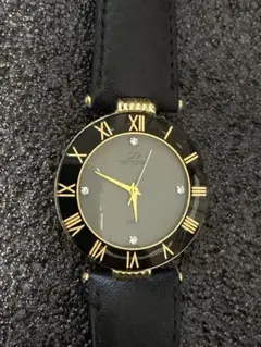 【稼働◯】DELVINA J-1050 クォーツ ローマ数字 4P 石付