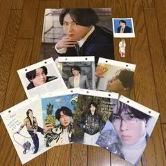 SnowMan 宮舘涼太 カレンダー インスタント写真風カード ステッカー