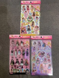 リカちゃん　シール　ホログラム　キラキラシール