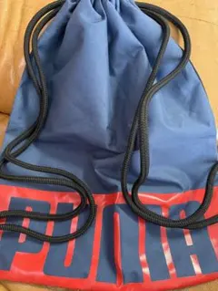 PUMA ナップザック ネイビー/レッド
