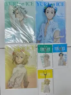 新品ユーリ!!! on ICEクリアファイル・アクキーセットヴィクトル勇利ユリオ
