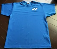 YONEX 青 半袖シャツ
