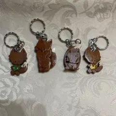 キツネ　キーホルダー
