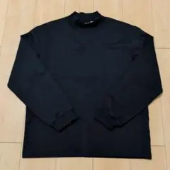 ユニクロ ブラッシュドモックネックTシャツ/長袖