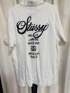 STUSSY ステューシー ポロシャツ ホワイト XLのサムネイル