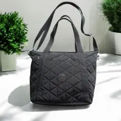 キプリング 2way ショルダーバッグ トートバッグ 黒