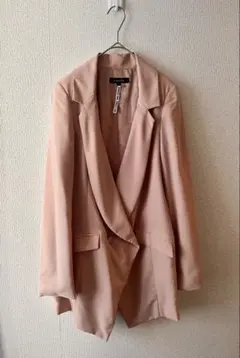 rienda テーラード ジャケット ピンクベージュ　S
