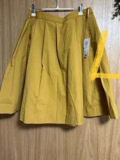 UNIQLO ユニクロフレアスカート Lサイズ イエロー