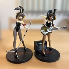 涼宮ハルヒの憂鬱 バニーガール フィギュア　エクストラフィギュア　2点セット