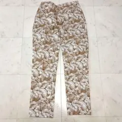 DAMA collection ボタニカル柄 ストレッチパンツ 67-93