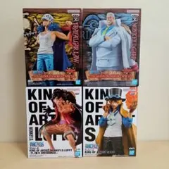 ワンピース　フィギュア　４個セット　ルフィ　サボ　ガープ　ロー