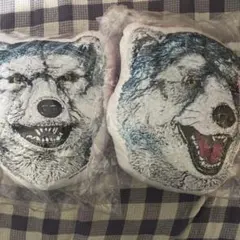 一番くじ　MAN WITH A MISSION E賞　クッション　G賞　2点