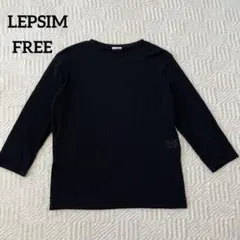 LEPSIM♡レプシィム　長袖　プルオーバー　ブラック　シアーcd612のサムネイル