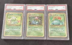 PSA9、10 フシギダネ フシギソウ フシギバナ 御三家 ポケモンクラシック