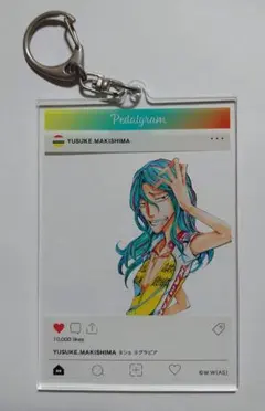 eチャンス! 弱虫ペダルくじ　B賞 アクリルキーホルダー　巻島裕介