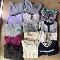 100 28点パーカー・デニムパンツ他　秋冬　女の子