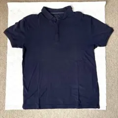 ZARA MAN ポロシャツ ネイビー Lサイズのサムネイル