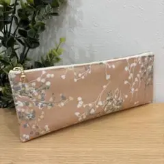 ラミネートファスナーポーチ　ヘイズグラス