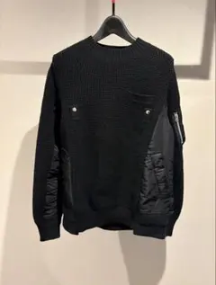 サカイsacai ドッキングニット MA1 プルオーバーのサムネイル