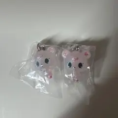 ガチャガチャ　ジュエルペット　目印アクセサリー　2個セット