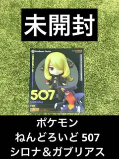 ポケモン シロナ ガブリアス 未開封 ねんどろいど 507 フィギュア ポケモン シロナ ガブリアス 未開封 ねんどろいど 507 フィギュア
