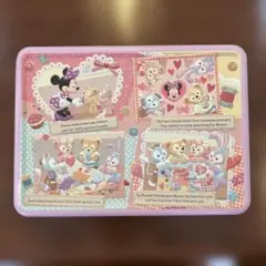 東京ディズニーシー　ダッフィー　缶