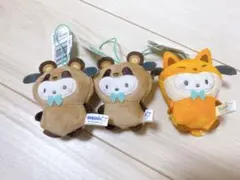 早い者勝ち❣️未使用サンリオキャラクターズどうぶつ着ぐるみマスコットポチャッコ