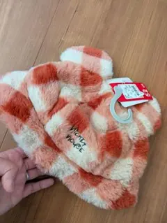 値下げ新品　ミッキーフリースハット 52cm