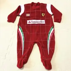 Ferrari 足付きロンパース