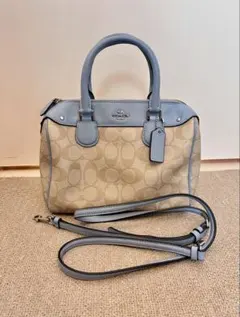 COACH 2WAYミニボストンショルダーバッグ