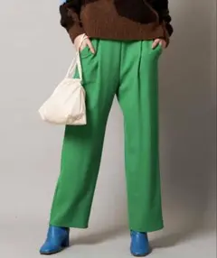 メゾンスペシャル ワイドパンツ
