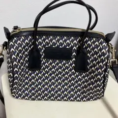 ✨希少色 ロベルタピエリ トートバッグ パープル ナイロン 本革 