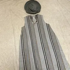 ✨45R/45rpm ギマツイード ノースリーブワンピースのサムネイル