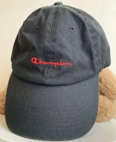 美品⭐︎大人用Championロゴキャップ帽子