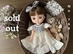 お人形　ハンドメイド服＊No.769