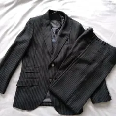 hiromichi nakano　トライプスーツ ネクタイ付き165