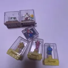 ミニチュアフィギュアセット マリオカート7 ハム太郎 おじゃる丸 レトロ