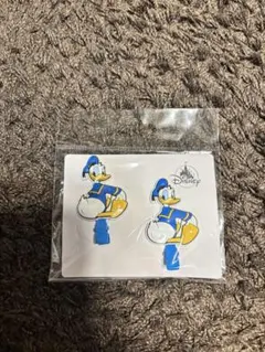 ドナルドダック ヘアクリップ　2個