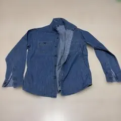 UNIQLO デニムシャツ 140サイズ