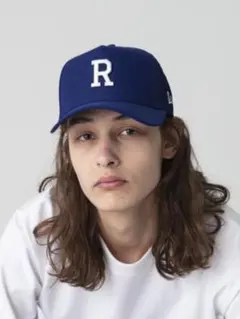 ロンハーマンNEW ERA　9FIFTY Rロゴ メッシュ キャップ青のサムネイル