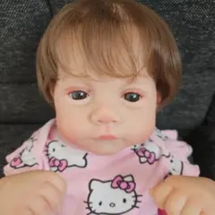 女の子♡リボーンドール 赤ちゃん人形 48cm 新生児 洋服付き 髪あり