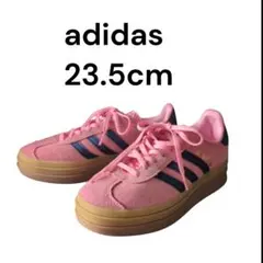 韓国adidas 23.5㎝ガゼルボールド W GAZELLE BOLD ピンク