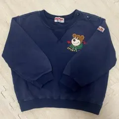 MIKI HOUSE ミキハウス トレーナー 90cm トップス ネイビー 紺色