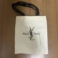 イヴ・サンローラン展　限定品YSL Musee Paris トートバッグ　大