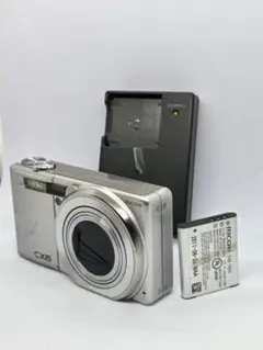 【スマホ転送OK】リコー RICOH CX6 シルバー コンパクトデジタルカメラ