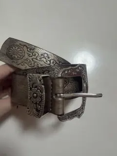 y2k シルバー ベルト